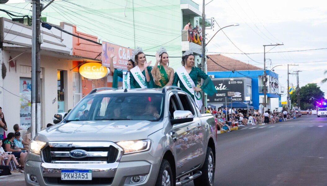 Comitiva do município de Novo Barreiro