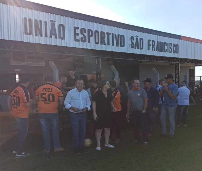 Fachada do Estádio Armandio Seltenreich - São Francisco