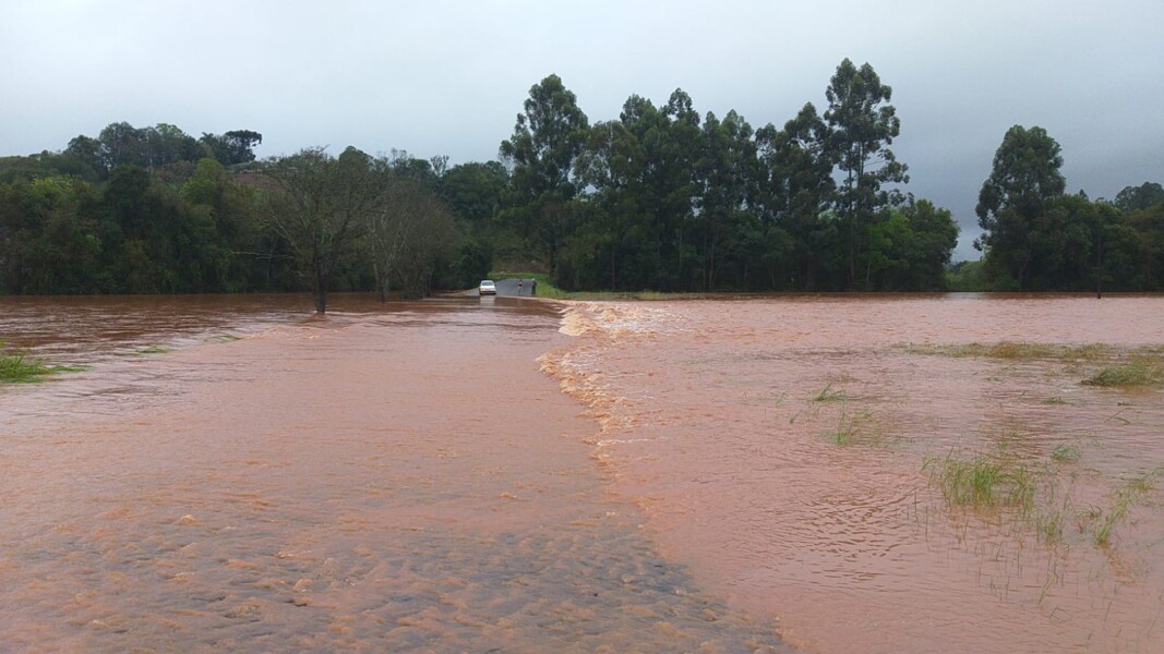 Ponte Arroio Zaina - Saída para Santana