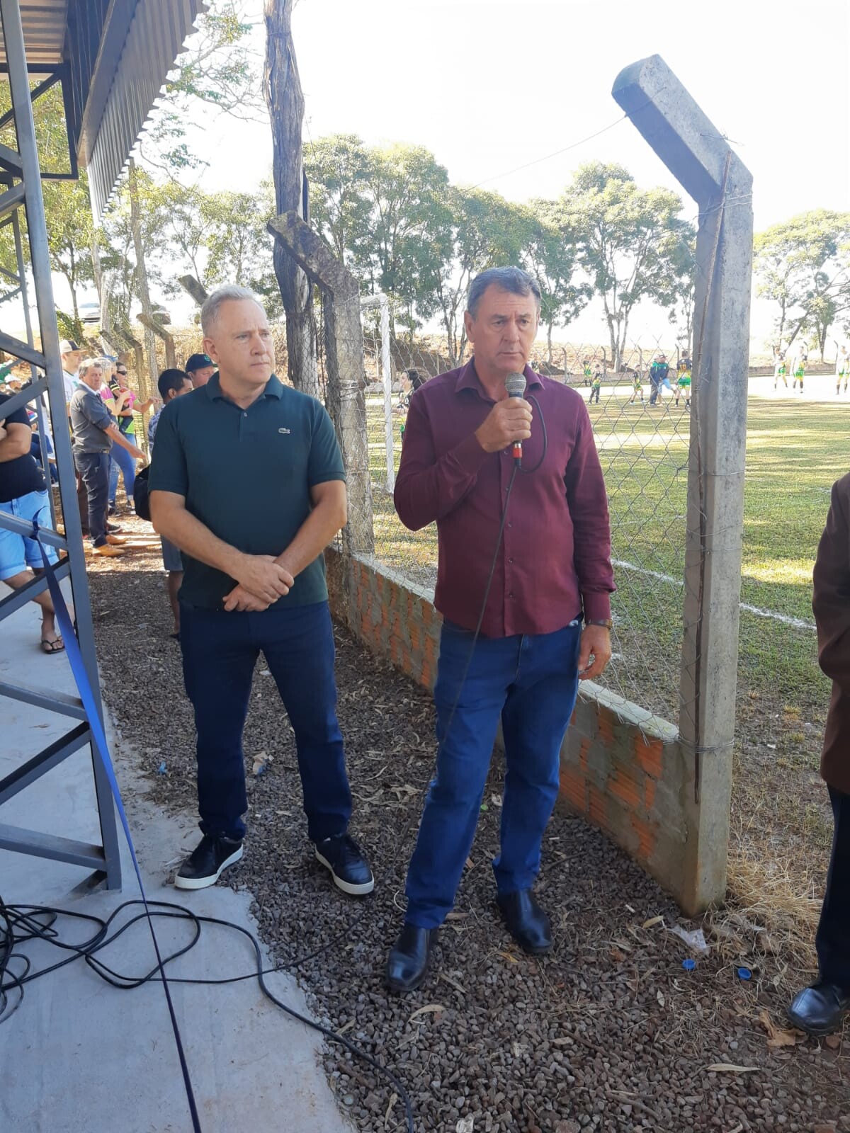 Mensagem do vice-prefeito Moacir Grethe.