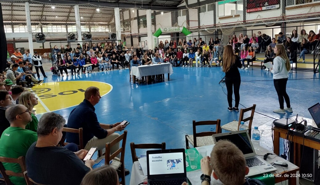 Na arena, os projetos apresentados demonstraram muita criatividade.